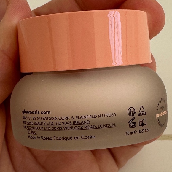 GLOWOASIS probiotics triple peptide eye cream 0.67 oz NIB - Picture 2 of 3